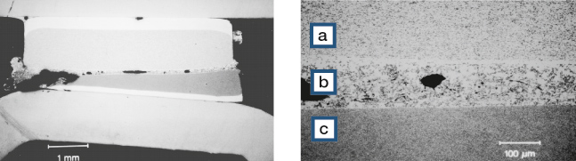File:Micro structure of a welded contact pair after extremely high current load.jpg